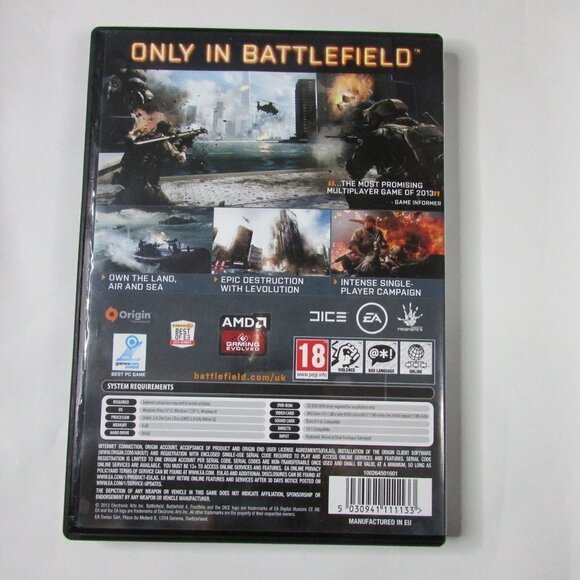 Battlefield 4 PC DVD Rom 3 Disc EA - Picture 2 of 4